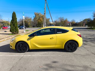 2012 Opel Astra GTC J Рестайлинг, жёлтый, 600000 рублей, вид 4
