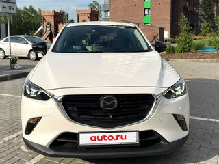 2021 Mazda CX-3 I Рестайлинг, белый, 1990000 рублей, вид 2