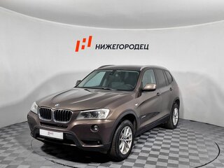 2012 BMW X3 28i xDrive II (F25), чёрный, 1720000 рублей, вид 1