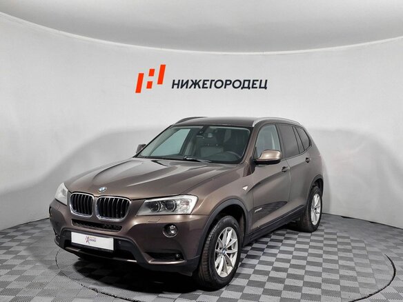 2012 BMW X3 28i xDrive II (F25), чёрный, 1720000 рублей