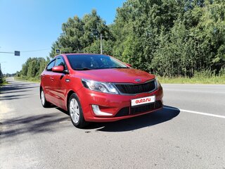 2012 Kia Rio III, красный, 720000 рублей, вид 4