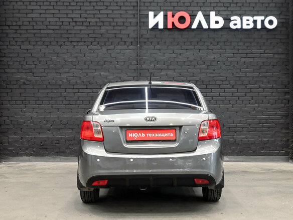2010 Kia Rio II Рестайлинг, серый, 370000 рублей - вид 5