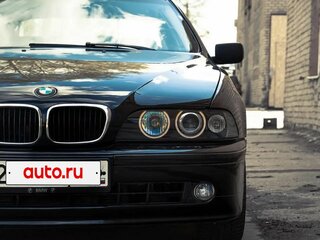 2001 BMW 5 серии 525i IV (E39) Рестайлинг, чёрный, 855000 рублей, вид 4