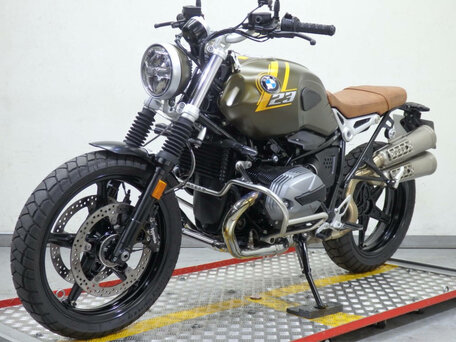 2021 BMW R Nine T Scrambler, коричневый, 1425000 рублей, вид 4