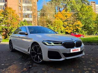 2020 BMW 5 серии 540d xDrive VII (G30/G31/G38) Рестайлинг, белый, 6300000 рублей, вид 2