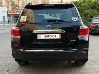 2011 Toyota Highlander II (XU40) Рестайлинг, чёрный, 2370000 рублей, вид 5