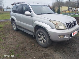 2008 Toyota Land Cruiser Prado 5-speed 120 Series Рестайлинг, серебристый, 2150000 рублей, вид 1