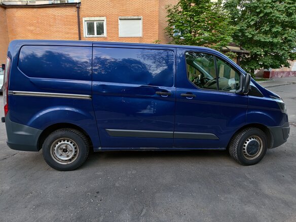 2015 Ford Transit Custom, синий, 1400000 рублей - вид 3