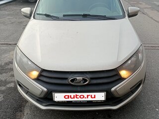 2019 Lada (ВАЗ) Granta I Рестайлинг, серебристый, 540000 рублей, вид 2