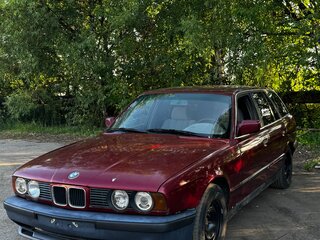 1993 BMW 5 серии 525d III (E34), красный, 150000 рублей, вид 1