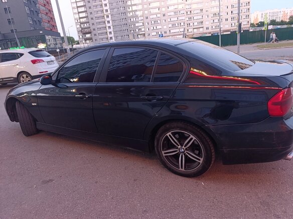 2008 BMW 3 серии 318i V (E90/E91/E92/E93), чёрный, 780000 рублей - вид 9