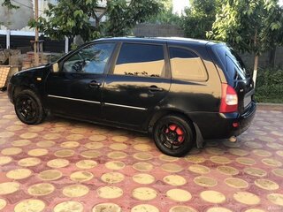 2011 Lada (ВАЗ) Kalina I, чёрный, 350000 рублей, вид 5