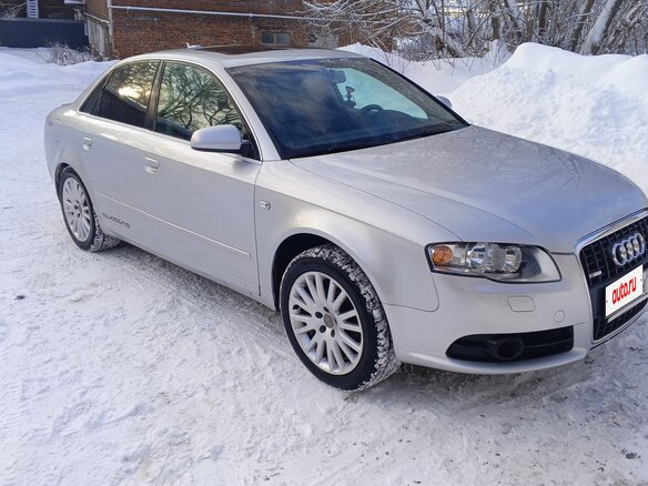 2005 Audi A4 III (B7), серебристый, 1300000 рублей - вид 1