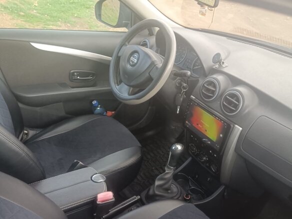 2014 Nissan Almera III (G15), чёрный, 530000 рублей - вид 2