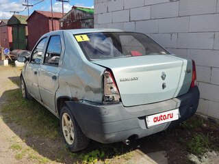 2009 Renault Logan I, бежевый, 99999 рублей, вид 4