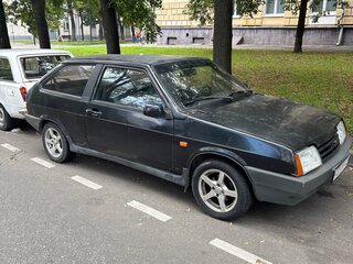1989 Lada (ВАЗ) 2108 21086, чёрный, 35000 рублей, вид 2