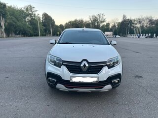 2019 Renault Logan Stepway II Рестайлинг, белый, 800000 рублей, вид 2