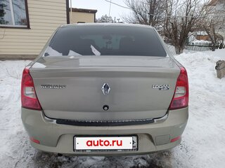 2012 Renault Logan I Рестайлинг, бежевый, 380000 рублей, вид 3