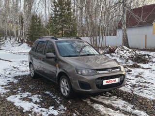 2015 Lada (ВАЗ) Kalina II, коричневый, 500000 рублей, вид 4