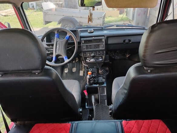 1994 Lada (ВАЗ) 2121 (4x4) I Рестайлинг, красный, 210000 рублей - вид 8
