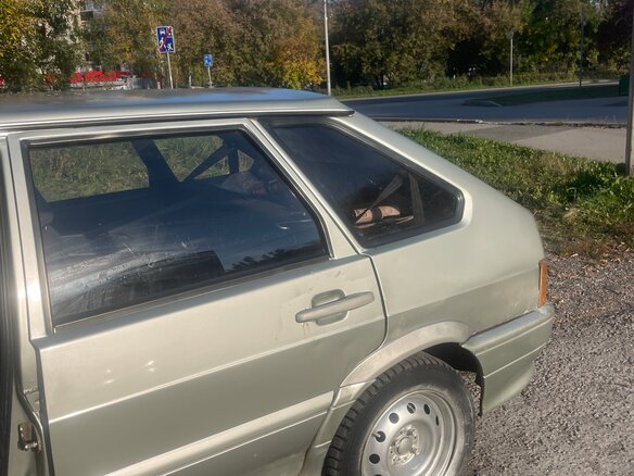2006 Lada (ВАЗ) 2114, серебристый, 80000 рублей - вид 3