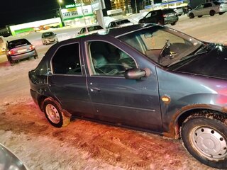 2008 Renault Logan I, серый, 220000 рублей, вид 4