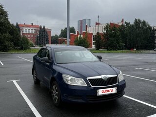 2011 Skoda Octavia II (A5) Рестайлинг, синий, 650000 рублей, вид 1