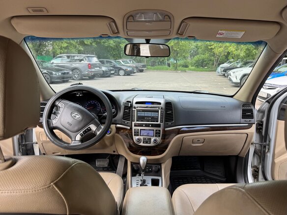 2011 Hyundai Santa Fe II Рестайлинг, серебристый - вид 12