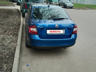 2018 Skoda Rapid I Рестайлинг, синий, 1450000 рублей, вид 3
