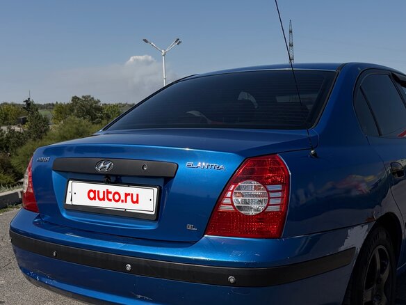 2004 Hyundai Elantra III (XD2) Рестайлинг, синий, 350000 рублей - вид 6