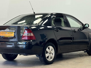 2006 Toyota Corolla IX (E120, E130) Рестайлинг, чёрный, 360000 рублей, вид 4