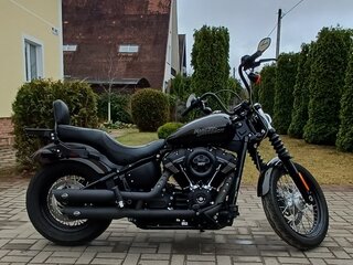 2020 Harley-Davidson Street Bob, чёрный, 969487 рублей, вид 5