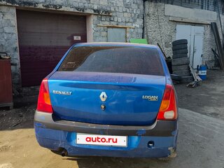 2006 Renault Logan I, синий, 175000 рублей, вид 3
