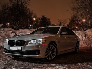 2016 BMW 5 серии 520d VI (F10/F11/F07) Рестайлинг, белый, 2620000 рублей, вид 4
