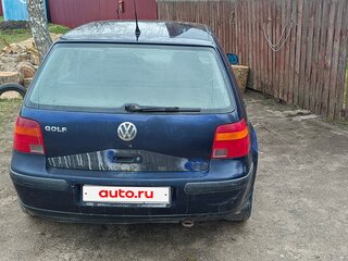 1998 Volkswagen Golf IV, синий, 225000 рублей, вид 3