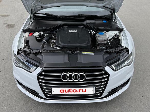 2016 Audi A6 IV (C7) Рестайлинг, белый, 2650000 рублей - вид 12