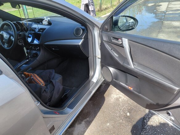 2012 Mazda 3 II (BL) Рестайлинг, серебристый, 680000 рублей - вид 26