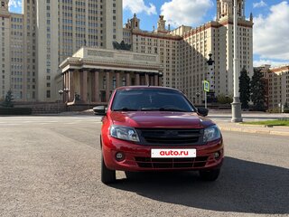 2017 Lada (ВАЗ) Granta I, красный, 500000 рублей, вид 1