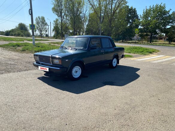 2003 Lada (ВАЗ) 2107, зелёный, 220000 рублей
