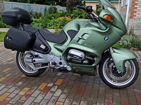 2000 BMW R 1100 RT, зелёный, 350000 рублей