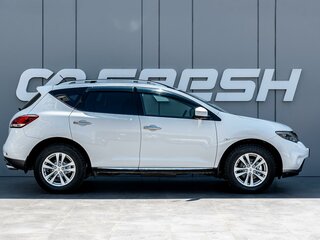 2013 Nissan Murano II (Z51) Рестайлинг 2, белый, 1335000 рублей, вид 5