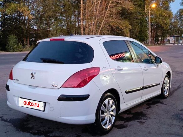2010 Peugeot 308 I, белый, 550000 рублей - вид 3