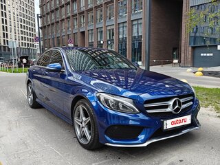 2017 Mercedes-Benz C-Класс 180 9G-TRONIC IV (W205), синий, 2500000 рублей, вид 3
