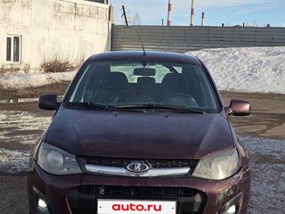 2014 Lada (ВАЗ) Kalina II, пурпурный, 320000 рублей, вид 2