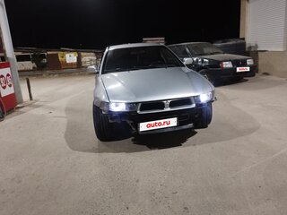 2002 Mitsubishi Galant VIII Рестайлинг, серебристый, 300000 рублей, вид 1
