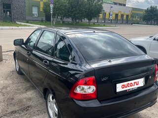2009 Lada (ВАЗ) Priora I, чёрный, 190000 рублей, вид 4