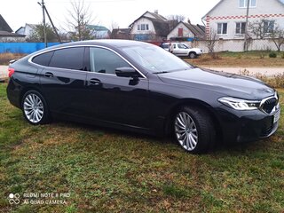 2020 BMW 6 серии Gran Turismo 620d IV (G32) Рестайлинг, чёрный, 3050000 рублей, вид 4
