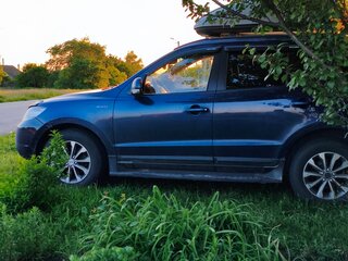 2008 Hyundai Santa Fe II, синий, 770000 рублей, вид 2
