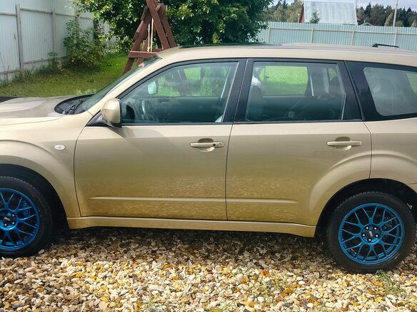 2008 Subaru Forester III, золотистый, 1000000 рублей - вид 6