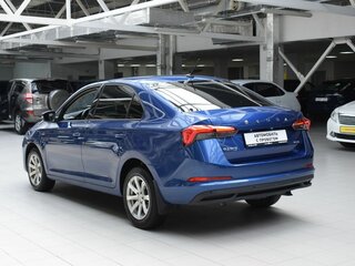 2021 Skoda Rapid II, синий, 1285000 рублей, вид 5